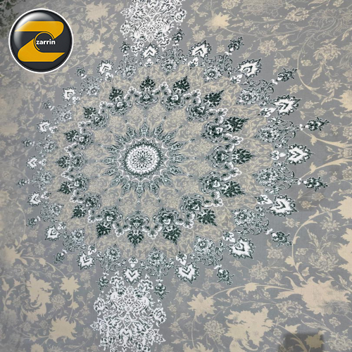 فرش الیسا سبز 1200 شانه 12 متری